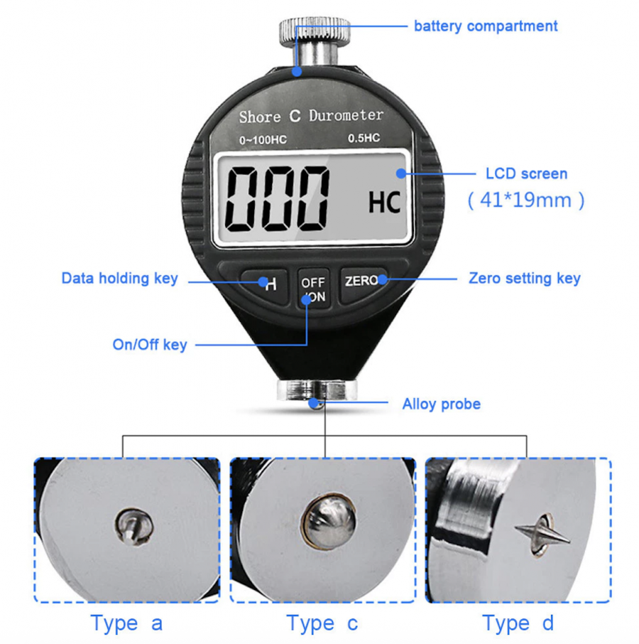 Thiết bị đo độ cứng Shore A