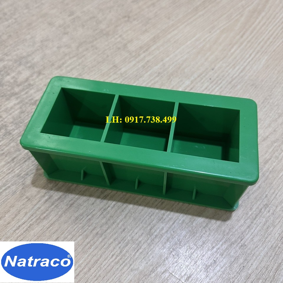 KHUÔN ĐÚC MẪU VỮA XI MĂNG 5X5X5 CM BẰNG NHỰA, Khuôn đúc mẫu vữa, khuôn vữa xi măng, khuôn đúc mẫu vữa xi măng 50x50x50mm, khuôn vữa nhựa, khuôn nhựa, khuôn xi măng 50x50x50mm