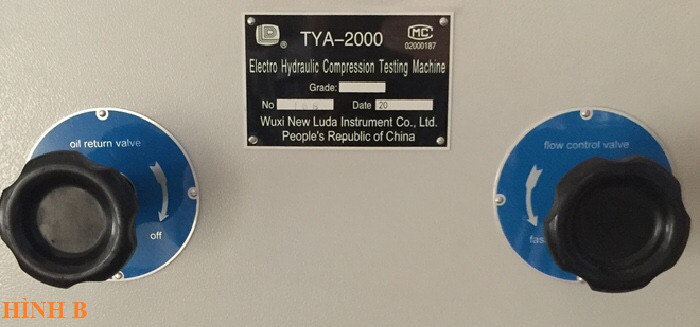van điều khiển máy nén bê tông TYA-2000